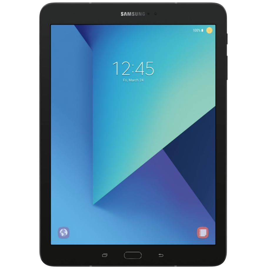 Samsung Galaxy Tab S3 9.7in 32GB WiFi + Cellular Tablet - Black - S Pen not Included (Renewed)