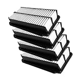CA8760 Replacement 4 Pack Engine Air Filter for 1999 2000 2001 Honda Odyssey V6 3.5L, Replace OE#