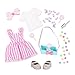 Glitter Girls by Battat - A Scoop of Yummy Treats Outfit -14-inch Doll Clothes - Toys, Clothes and Accessories for Girls 3-Year-Old and Up