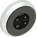 Kohler K-12019 Fairfax Remote Valve Plug Bottom, Brushed Chrome