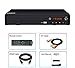 WISCENT Compact DVD Player for TV, Multi-Region Free, with HDMI/RCA/USB/MIC,Full HD Picture Quality,Anti-Skip,No Picture Freeze Perfect for Family Movies(not Blu-ray Player)
