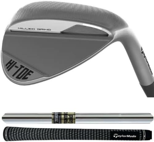 TaylorMade Hi Toe 4 Chrome RAW 54 * 10 ATS Wedge, Dynamic Gold Stiff Flex