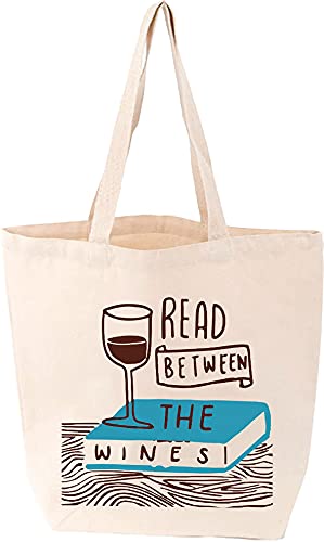 Read Between the Wines Tote: LoveLit Tote Bag