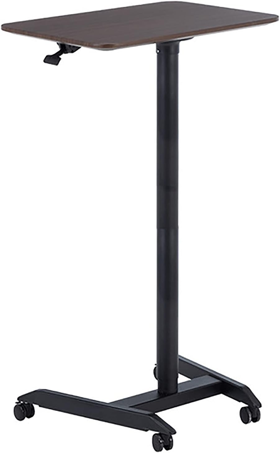 Laptop cart Laptop Cart On Wheels,Height Adjustable Sitting Mobile Laptop Desk Cart Ergonomic Side Table, for Home and Office Workspace(Color:A)