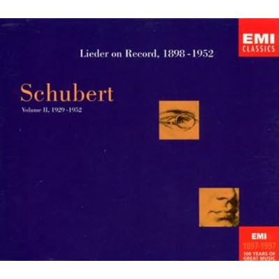 Schubert Lieder on Record, Vol.2