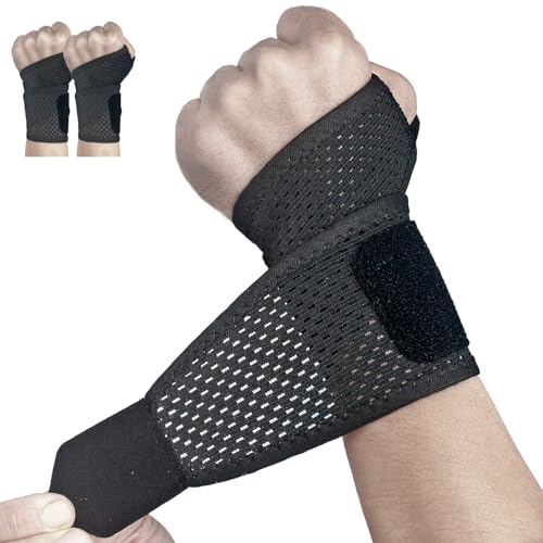 Ultra-Thin Mesh Wrist Brace 2 Pack