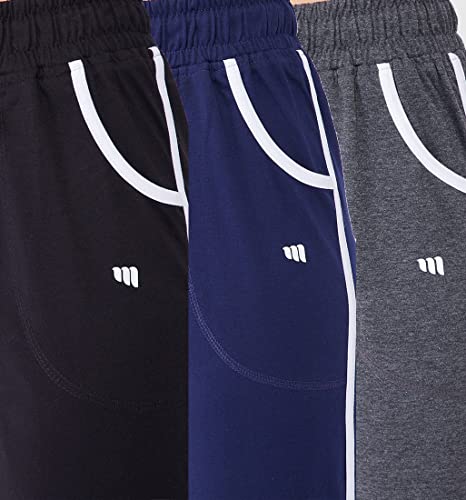 Image of Modeve Women Cotton Blend Pack of 3 Track Pant