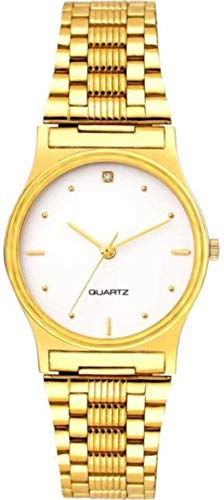 Zeydan Gold Stylish Analog Best Wrist Watch for Women Analogue Watch (White) (B07QR6Y429) Amazon Price History, Amazon Price Tracker