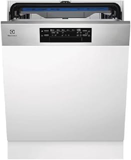 Electrolux 60cm UltimateCare 700 semi-integrated (Built-In) dishwasher with 14 place settings (EEM48300IX, removes 99.99% bacteria & viruses)