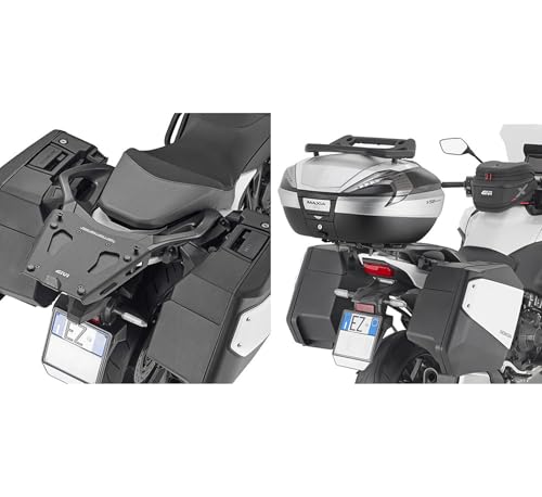 Top Case Givi Trekker Alaska 44L Noir : Plus de Manque de Place sur Votre Honda NT1100 22-24 - 2