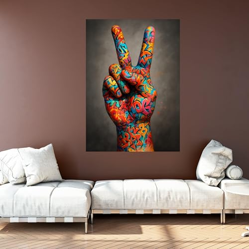 Tableau sur toile moderne grand format 60x90cm impression haute définition - 3