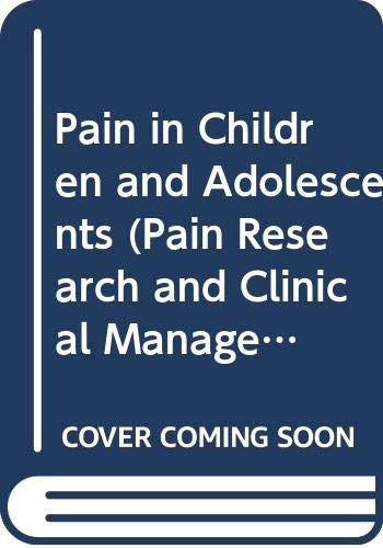 Pain in Children and Adolescents
