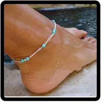 Cavigliera Bohémian Con Perline E Nappe - Gioiello Regolabile Per Donne E Ragazze - Foto 6