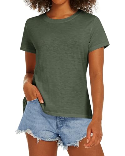 Stelle Womens Cotton T Shirts Comfort Soft Casual Everyday Modal Tops
