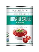 Algopix Similar Product 4 - MadeWith Organic Tomato Sauce 15 Ounce
