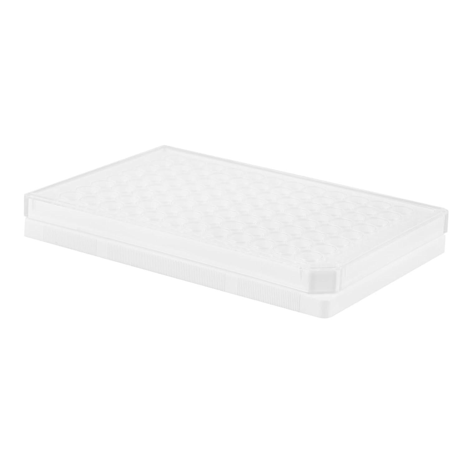 96holes Laboratory Culture Plate Cell Culture Plate Lid Tissue Tray Flat Bottom Material Easy to Use
