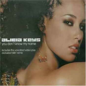 洋楽 Alicia Keys YOU DON'T KNOW MY NAME a0029075300_10.jpg