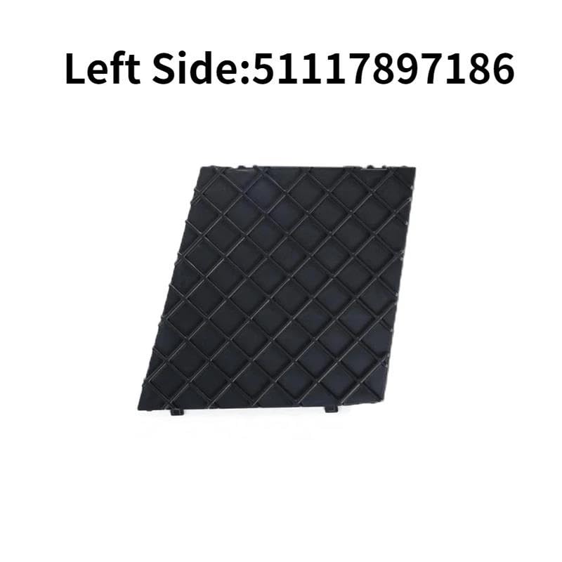 Rejilla parachoques delantero izquierdo y placa embellecedora para coche E60 E61 03-10 2