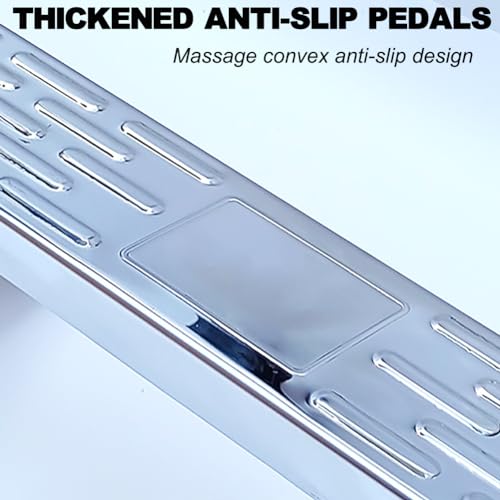 Escalera para piscina de acero inoxidable 304, antideslizante, 2 o 3 peldaños miniatura 6