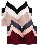 2ND DATE Women's Assorted Bras (Packs of 6) - Various Styles