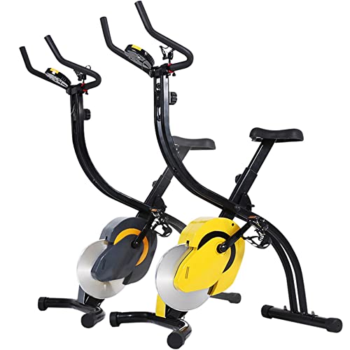 Image of Exercise Bike Home Spinning Bike Ultra Quiet Indoor Weight Loss Magnetic Control Pedal Exercise Foldable