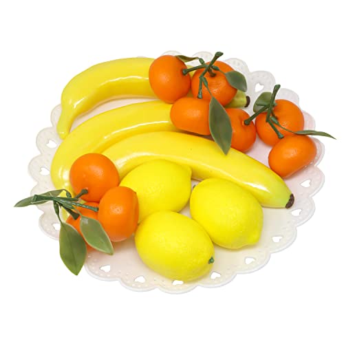 Yueton 4 Strings Of Lifelike Artificial Tangerine Orange, Realistic Faux Orange Fake Fruit, Simulation Fruits Model Props, For Home Decoration, Display Cabinet, Photography, Party, Festival Decoration #TOP3