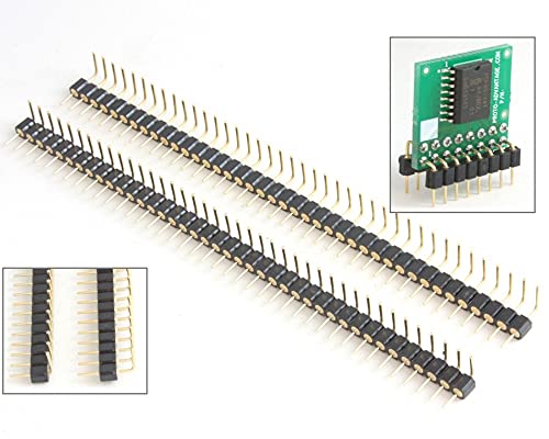 Máquina pin header Proto-Advantage de 40 pines para conversión PCB a DIP, 2 unidades