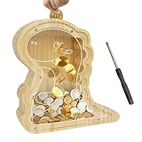 【Niedliche Form】 - Die spardose mädchen hat die Form eines Dinosauriers, der nicht nur zum Aufbewahren von Geld verwendet werden kann, sondern sich auch sehr gut als Dekoration für das Wohn- oder Schlafzimmer eignet, sie kann Ihren Raum lebendiger, wärmer und einzigartiger machen.