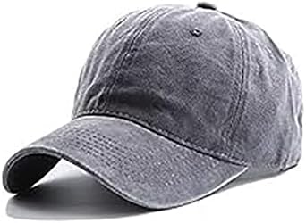 Kids-Washed-Baseball-Cap - Baby-Cotton-Sun-Hats for Children Fit for Boys Girls 2-7 Years