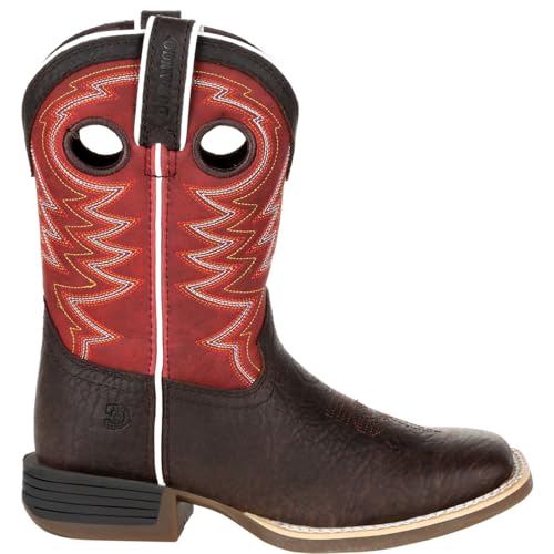 Durango® Lil' Rebel Pro™ Little Kid's Red Western Boot