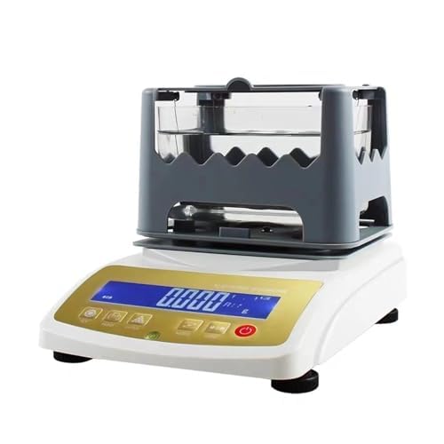 Tester gęstości złota, cyfrowy tester czystości metali szlachetnych z dokładnością 0,001 g/cm³, wyświetlacz LCD do oceny złomu złota i srebra platynowego