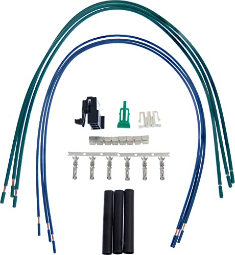 APDTY 084415 Blower Motor Speed Resistor Wire Wiring Harness Connector Kit