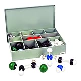 Molecular Model Kit (220 Pieces) (65 Atoms),VSEPR Model Advanced Set, Organic and Inorganic...