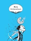 Mein Stickeralbum: Fußball Mit beschichteten Seiten für das einfache Ablösen und Neugestalten eurer Stickersammlung,100 Seiten,leeres Stickerbuch zum ... sticker,Mit Fellstickern zum Kleben & Fühlen .