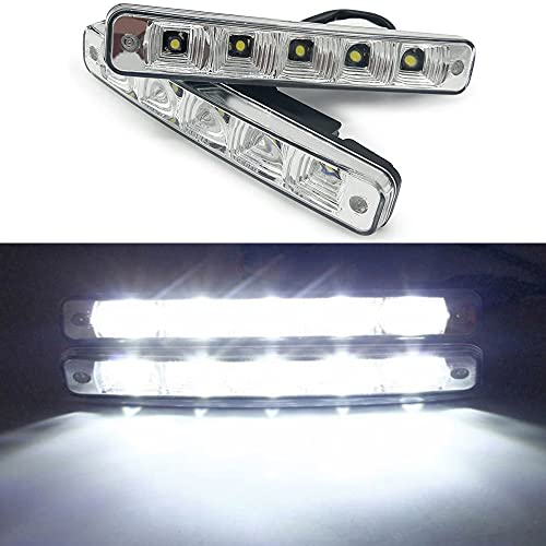 Lámparas LED para autos 12V 10W luz blanca 2 piezas miniatura 6