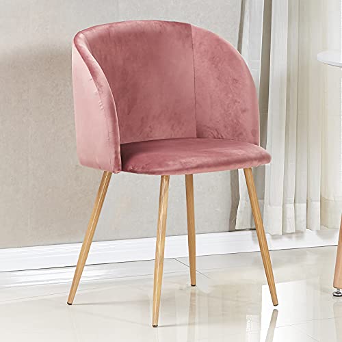 Dorafair Upholstered Velvet Desk