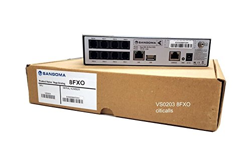 Sangoma Vega Vs0203 60G-0008 8 Port Fxo Sip T.38 Analog Voip Gateway #TOP6