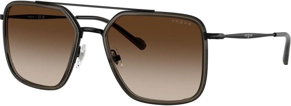 Vogue VO-0VO4336SI-352.13-57 Man G ne  G zl , Siyah, Erkek