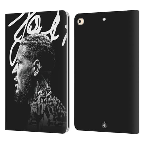 Étui Newcastle United pour iPad 9.7 (2017/2018) en cuir avec portefeuille Joélinton