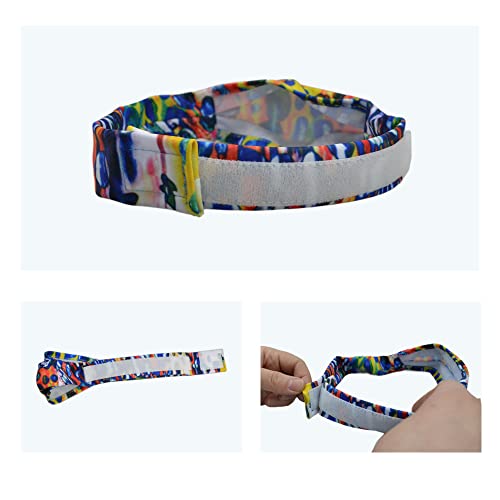Rainbowstar 2 Pack Trach Covers For Tracheostomy Tube Holder Neck Trach Protector Dust- Proof Shield thumb #3