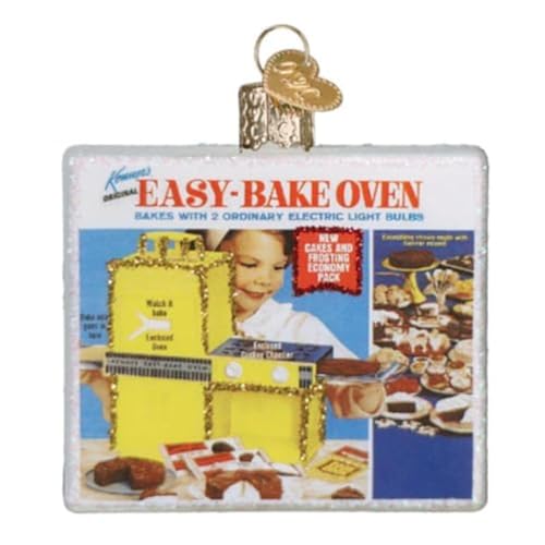 Old World Christmas Easy-Bake Oven Glass Ornament