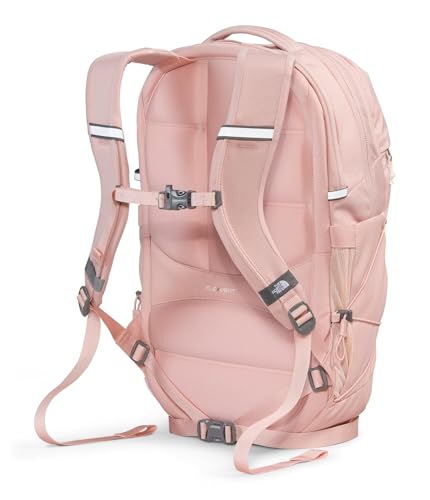 The North Face Women's Borealis Commuter Laptop Backpack - Everyday Travel Bag, Laptop Sleeve, Reflective Details, Pink Moss Dark Heather/Gardenia White-NPF, One Size - Image 3