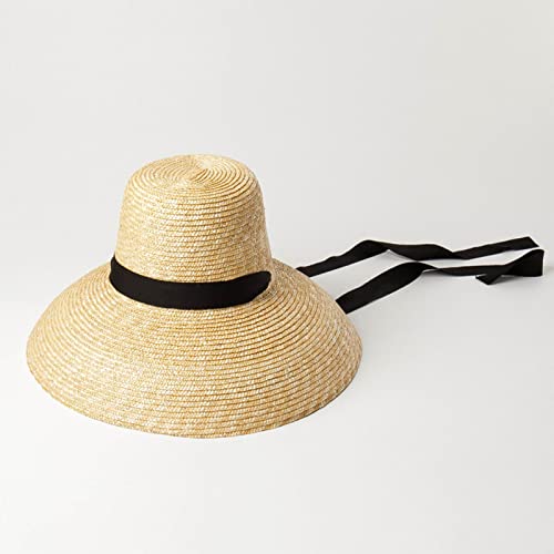 Sombrero de Paja para Sol con Correa para la Barbilla miniatura 3