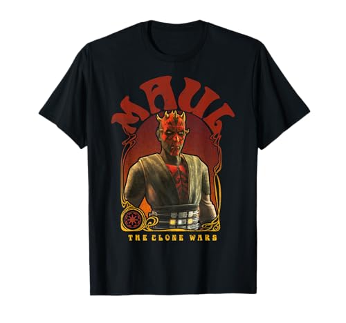 Star Wars The Clone Wars Maul T-shirt pour vos soirées streaming et conventions de fans