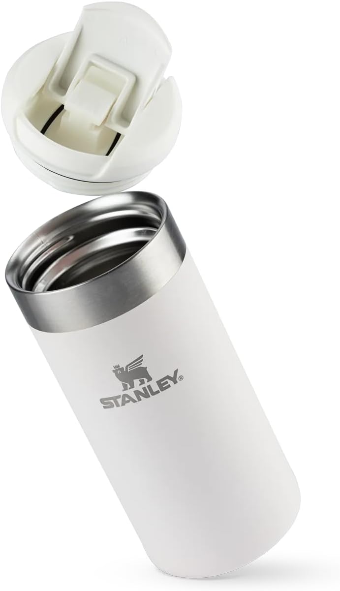 Stanley - Garrafa Térmica AeroLight Transit, garrafa isolada em vácuo para café, chá e bebidas, em aço inoxidável leve, 354ml, Rose Quartz