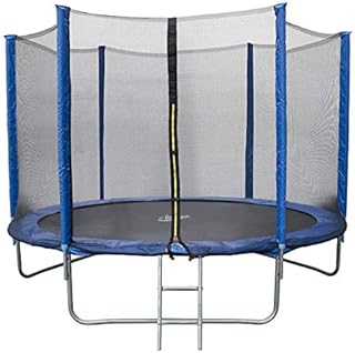AIRWAVE Outdoor Trampoline With Safety Enclosure For Kids and Children