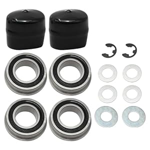 laffoonparts 532009040 Front Wheel Bearing Conversion Kit Replacement for Husqvarna Craftsman Poulan 532124959 9040H