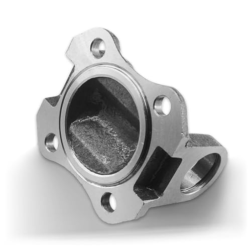 RABROPAR Driveshaft Flange Yoke 2-2-329 Flange Yoke, 4x0.375 Drilled Holes on 3.125" Bolt Circle, 2.375" M Pilot Diameter, Compatible with 1310 Series 1.063" x 3.219" U-Joint
