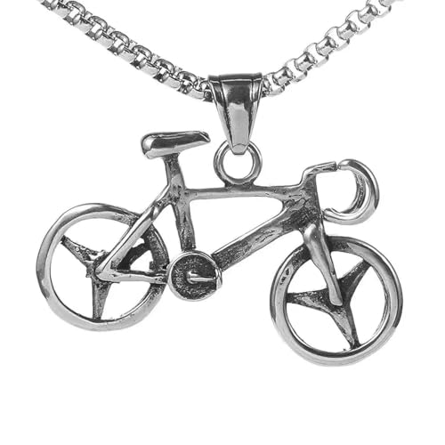 Collier masculin pour le cyclisme et le sport : restez élégant en pleine action