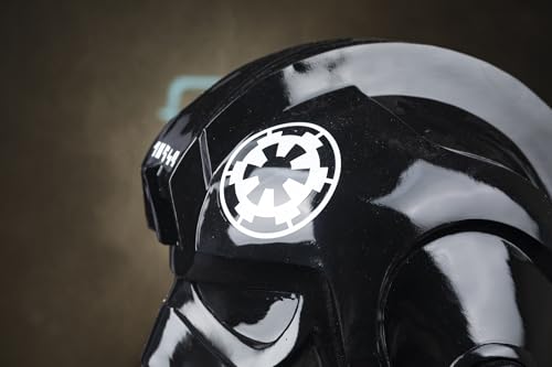 GINLANIME Imperial Fighter Pilot V2 Helmet Mask with Number Costume Props for Adult Halloween Role Play - image 4